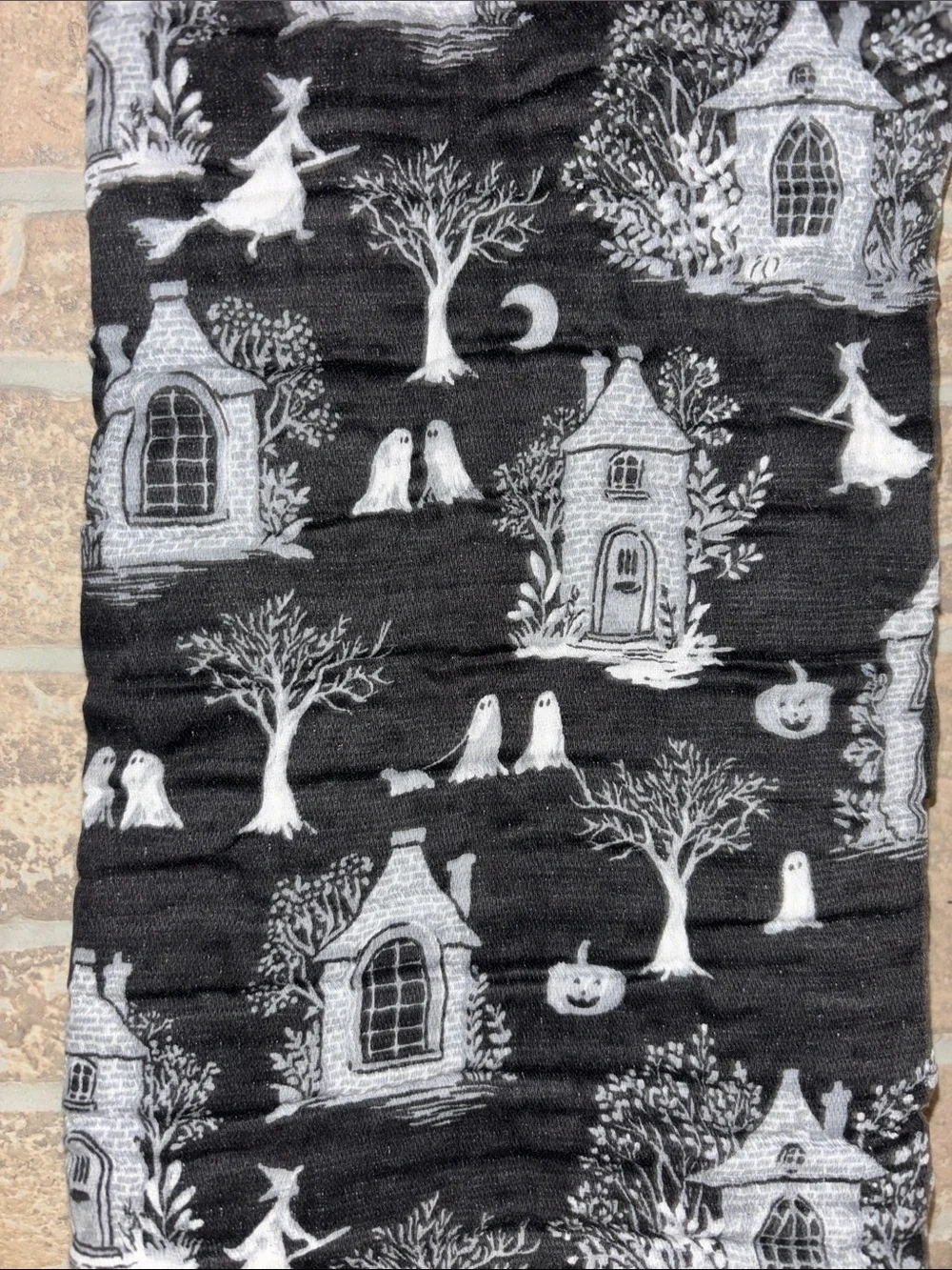 Envogue Black and White Halloween Kitchen Towels - Set of 2
